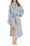 Barefoot Dreams Cozychic™ Unisex Robe In He Dusk Blue-white