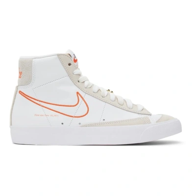 Nike Blazer Mid 77 Se High-top Sneakers In White