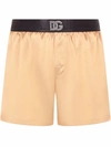 Dolce & Gabbana Logo-print Briefs In Neutrals