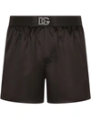 Dolce & Gabbana Logo-print Briefs In Black