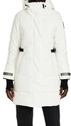 Canada Goose White Down 'black Label' Bennett Parka