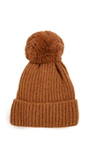 HAT ATTACK RIB LINED POM HAT,HATTA30412