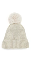 Hat Attack Rib Lined Pom Hat