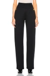 Givenchy Wide-leg Jersey Trousers In Black