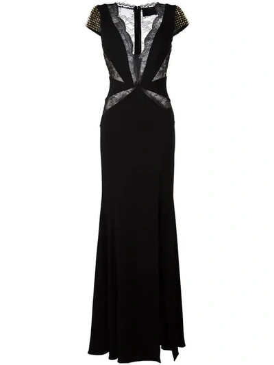 Philipp Plein 'daphne' Evening Dress In Black