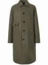 BURBERRY SINGLE-BREASTED MID-LENGTH COAT