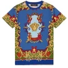 VERSACE VERSACE MULTICOLOR MEDUSA T-SHIRT,10001291A01383