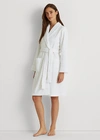 Ralph Lauren So Soft Shawl Collar Fleece Robe In Pink