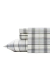 Eddie Bauer Chinook Plaid Open Sheet Set In Ivory