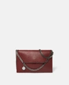 Stella Mccartney - Falabella Mini Shoulder Bag In Ruby