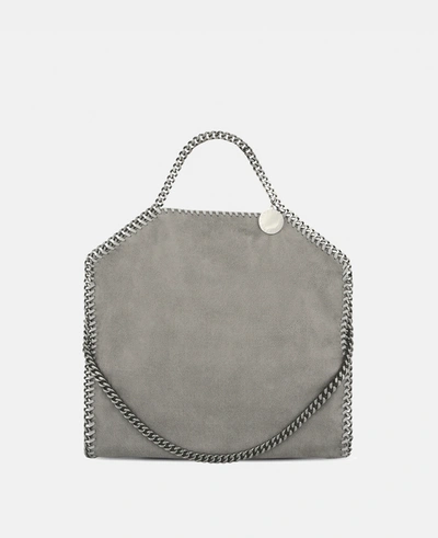 Stella Mccartney Falabella Fold-over Tote In Grey