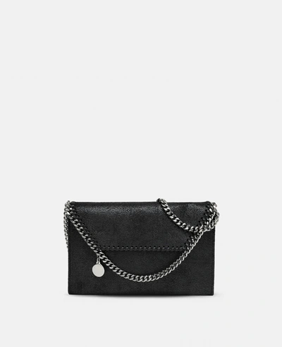 Stella Mccartney Falabella Mini Shoulder Bag In Black