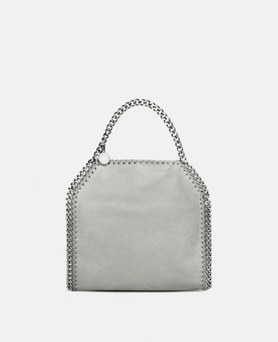 Stella Mccartney Falabella Mini Tote Bag In Light Grey