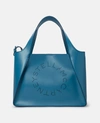 Stella Mccartney - Stella Logo Crossbody Bag In Teal