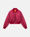 Stella Mccartney - Vina Bomber Jacket In Wine