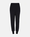 Stella Mccartney + Net Sustain Julia Stretch-cady Track Pants In Black