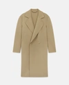 Stella Mccartney Double-breasted Wool Coat In Camel