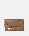 Stella Mccartney - Falabella Mini Shoulder Bag In Olive