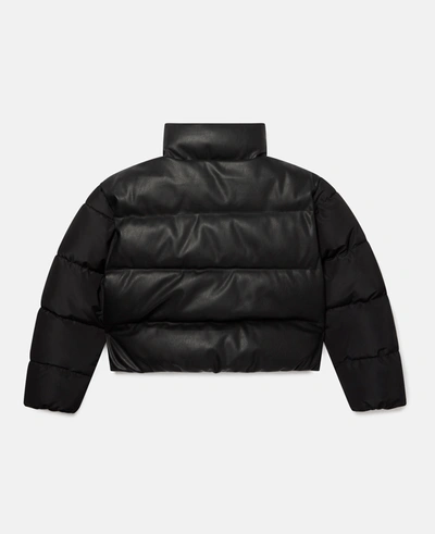 Stella Mccartney Alter Mat Puffer Jacket  In Black