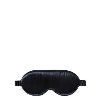 Slip Lovely Lashes Contour Silk Sleep Mask In Black