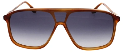 Victoria Beckham Vb156s 221 Navigator Sunglasses In Brown