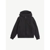 C.p. Company Goggle-hood Zip-up Jacket In Black
