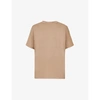 Skims Boyfriend Oversized Stretch-jersey T-shirt In Sienna