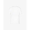 Skims Boyfriend Oversized Stretch-jersey T-shirt In White