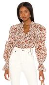 FREE PEOPLE MEANT TO BE BLOUSE,FREE-WS3386