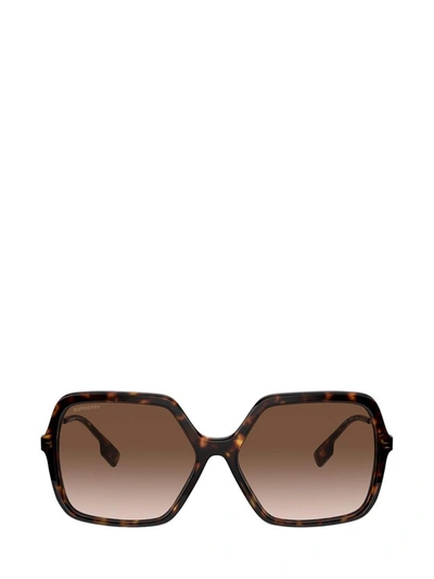 Burberry Brown Gradient Square Ladies Sunglasses 0be4324f 30021359 In Braun