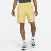 Nike Sportswear Alumni Men's Woven Flow Shorts In Saturn Gold
