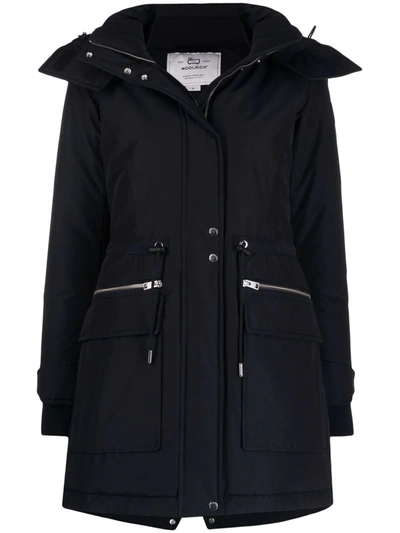 Woolrich Chena Padded Parka In Blue