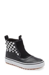 Vans Hi Terrain Slip-on Boot In Check Quarter/ Black/ White