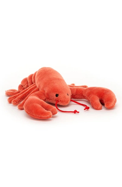 Jellycat Babies' Sensational Seafood Lobster Stuffed Animal In Red