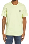 Adidas Originals Essential Embroidered Logo T-shirt In Pulse Yellow