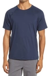 Rhone Crew Neck Short Sleeve T-shirt In Navy Blazer