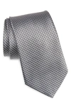 Nordstrom Morton Silk Tie In Silver