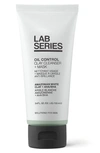 LAB SERIES SKINCARE FOR MEN OIL CONTROL CLAY CLEANSER + MASK, 3.4 OZ,43NC01