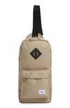 Herschel Supply Co Heritage Sling Bag In Timberwolf