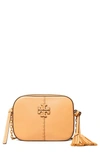 TORY BURCH MCGRAW LEATHER CAMERA BAG,64447