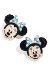 Baublebar ©disney Minnie Mouse Statement Stud Earrings In Turquoise
