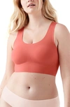 True & Co. True Body Lift + Scoop Neck Wireless Bra In Desert Rose