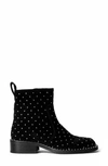 ZADIG & VOLTAIRE EMPRESS STUDDED BOOTIE,WKAA1708F