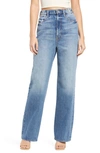 Mother High Waist Tunnel Vision Sneak Jeans In Take Me Higher In A Day In The Life Of Daniel