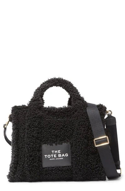Marc Jacobs Small The Teddy Tote Bag In Black