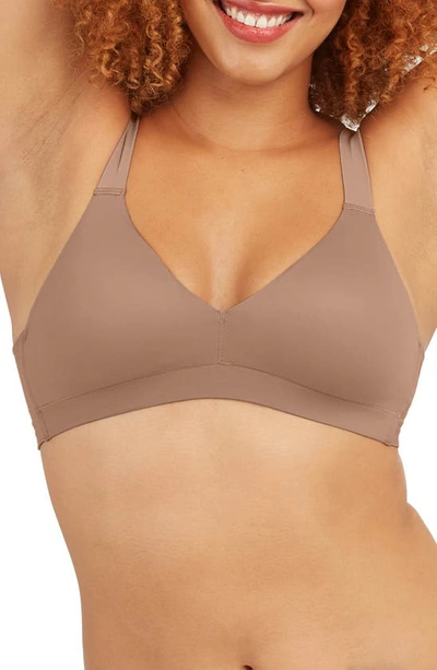 Spanxr Bra-llelujah® Lightly Lined Bralette In Cafe Au Lait