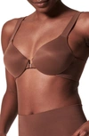 Spanxr Spanx® Spanxsmooth™ Bra-llelujah!® Underwire Lightly Lined Full Coverage Bra In Chestnut Brown