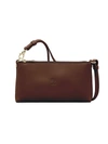 Il Bisonte Lucia Leather Shoulder Bag In Brown