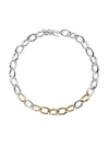 IPPOLITA WOMEN'S CHIMERA STERLING SILVER & 18K YELLOW GOLD BASTILLE CHAIN NECKLACE,400014924525