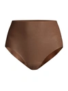 Chantelle Soft Stretch Seamless High-rise Briefs In Cocoa